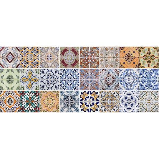 Crearreda Spring Tile Carpet Vinyl Floor Runner